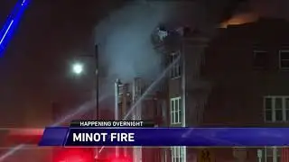 Spot News Minot Halls Fire 30sec Award Clip
