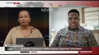 Spotlight on issues of scholar transport:  Lesiba Mpya