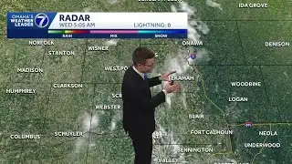 Spotty flurries, freezing drizzle possible early Wednesday in Omaha area