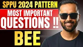 SPPU 2024 Pattern | Most Important Questions | BEE | First Year Engineering | Pradeep Giri Sir