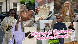 Spring and Summer 2026 Fashion Trends 🌷👡☀️