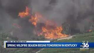 Spring wildfire season begins tomorrow in Kentucky