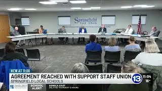 Springfield Local Schools reaches agreement with support staff union