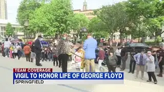 Springfield prayer vigil honors George Floyd