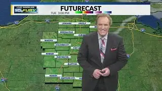 Springtime temps this afternoon