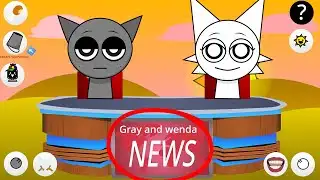 Sprunki, but GRAY AND WENDA NEWS??