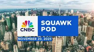 Squawk Pod: Ray Dalio, bubble fears, & Nvidia’s beat - 11/20/25 | Audio Only