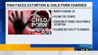 St. Amant man faces federal extortion and child pornography charges