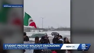 St. Augustine Prep students hold ICE walk-out despite consequences