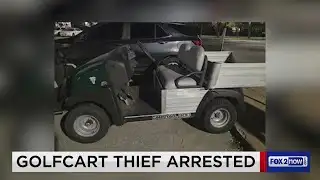 St. Louis suspect arrested for stealing multiple golf carts