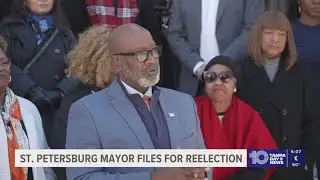 St. Pete Mayor Ken Welch officially files for re-election