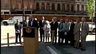 Stabilization work begins on Whiskey Row