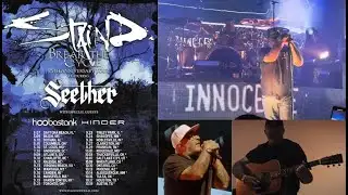 Staind Tour 2026 “Break The Cycle“, w/ Seether, Hoobastank and Hinder - dates/venues