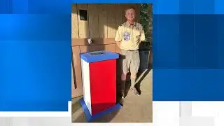 ‘Star Spangled Planner’: Boy Scout creates flag retirement project