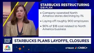 Starbucks announces $1B restructuring plan, layoffs and store closures