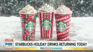 Starbucks Holiday Drinks Return