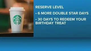 Starbucks is changing its rewards program, including new perks