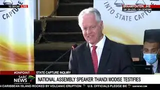 State Capture Inquiry | National Assembly Speaker Thandi Modise testifies before Commission Part 2