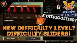 State of Decay 2 News: New Difficulty & Custom Difficulty Sliders! (Update 21)