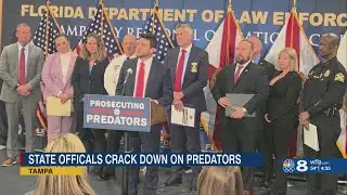State officials crack down on sexual and child predators