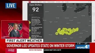 State provides update to response to dangerous winter storm in TN
