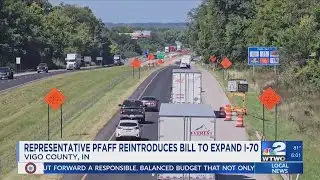 State Representative Pfaff to reintroduce bill on lane expansion for I-70