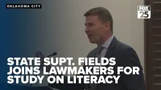 State Supt. Fields joins lawmakers for interim study on early literacy