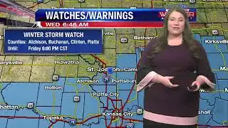 Staying cold and dry today