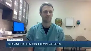 Staying safe in the high temperatures