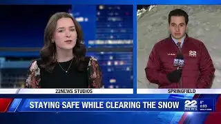 Staying safe while shoveling