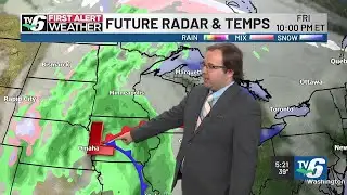 Steady melt with wet pattern to move in