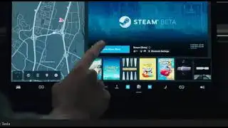 Steam sur les Tesla Model S et X... c