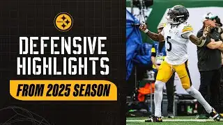 Steelers 2025 Defensive Highlights | Pittsburgh Steelers