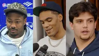 Stefon Diggs, Christian Gonzalez, Will Campbell & More Address the Media | Patriots Press Conference