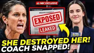 Stephanie White LOSES IT After Caitlin Clark DESTROYED Her on NBC!