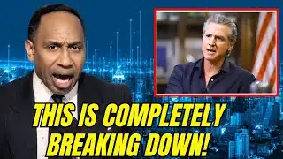 Stephen A. Smith FINALLY EXPOSES the Truth Behind California’s Collapse 🌴🔥