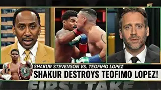 Stephen A. Smith & Max Kellerman GO CRAZY After Shakur Stevenson DOMINATES Teofimo Lopez