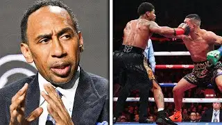 Stephen A. Smith REACTS Shakur Stevenson DOMINATING Teofimo Lopez WIN!