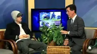 Stephen Colbert Interviews EMINEM in Strangest Interview Ever