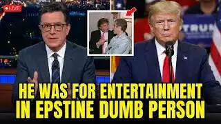 Stephen Colbert Revealed Why Trump Was Really There — He Was the Entertainment, Not the Mastermind