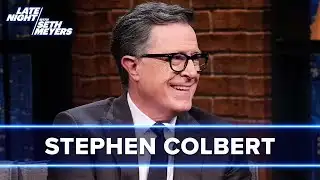 Stephen Colbert Reveals Final Late Show Date, Addresses Rumors About His Future Plans (Extended)
