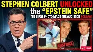 Stephen Colbert UNLOCKED the Epstein Safe — The First Photo Made the Audience SCREAM