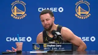 Stephen Curry Recaps Warriors Win vs. Heat | Jan. 19, 2026