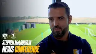 Stephen McLaughlin news conference 🎙️ | Reading v Stags