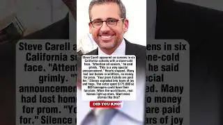 Steve Carell’s $175,000 Gift That Made 800 Teens Cry