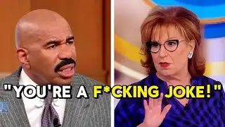 Steve Harvey Kicked Off The View After Viral Clash With Joy Behar