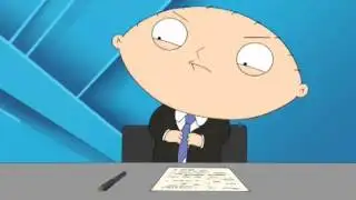 stewie is a angry reporter