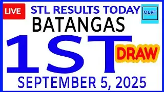 Stl Batangas results today September 5, 2025 1st DRAW stl pares
