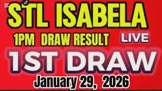 STL Isabela Result 1pm Draw January 29,2026