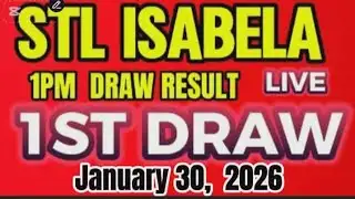 STL Isabela Result 1pm Draw January 30,2026